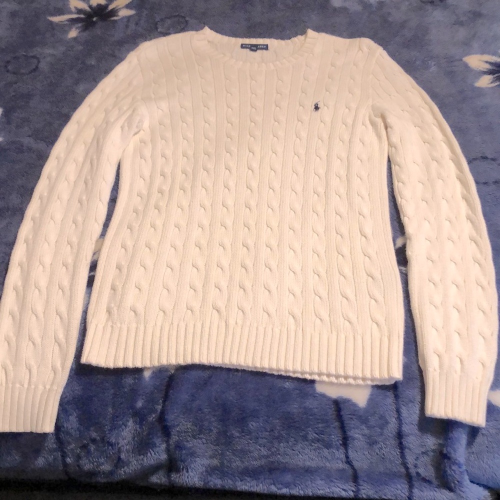 Polo Ralph Lauren Slim Fit Cable-Knit Sweater